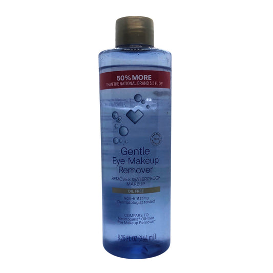 Beauty 360 Eye Makeup Remover 8.25 oz | Gentle Oil-Free Formula for Sensitive Eyes