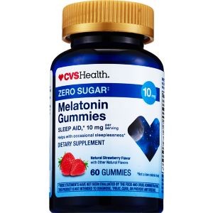 CVS Health Sugar-Free Melatonin Gummies 10mg – Sleep Support, 60ct