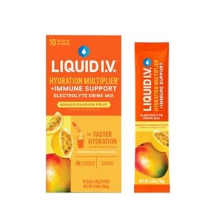 Liquid I.V. Hydration Multiplier – Mango Passionfruit, 10 Ct | Electrolyte Drink Mix