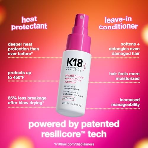 K18 Biomimetic Hairscience Mini HeatBounce Leave-In Conditioner – 1.6 oz