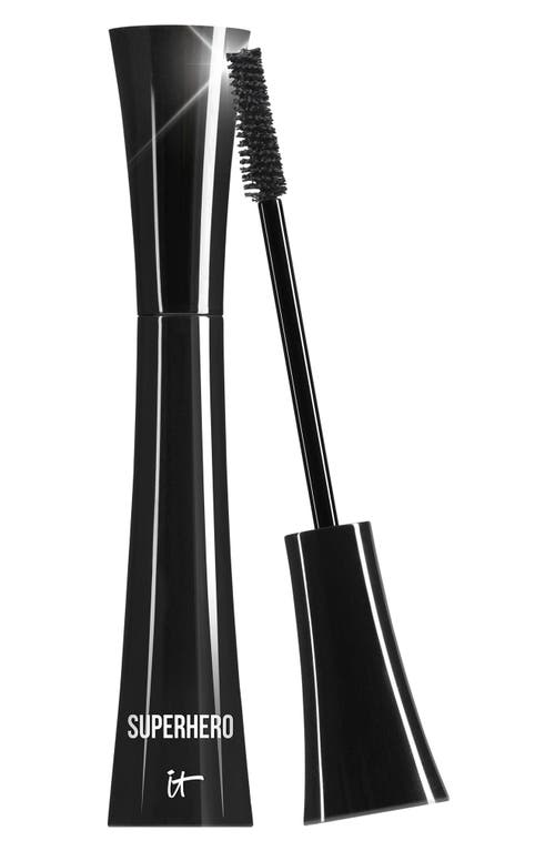 IT Cosmetics Superhero Mascara – Super Black, 0.30 oz / 9 g