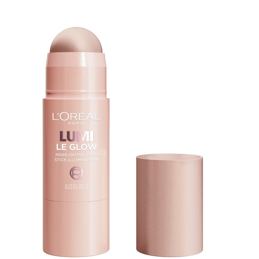 L’Oreal Paris True Match Lumi Highlighter – 640 Glowy Sparkling Rose, 0.25 oz - Exotic Pro