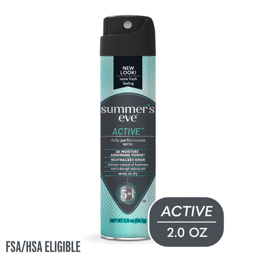 Summer’s Eve Active Daily Perfomance Feminine Spray, 2 oz