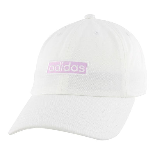 Adidas Women's Contender II Baseball Cap – White/Lilac Adjustable Hat
