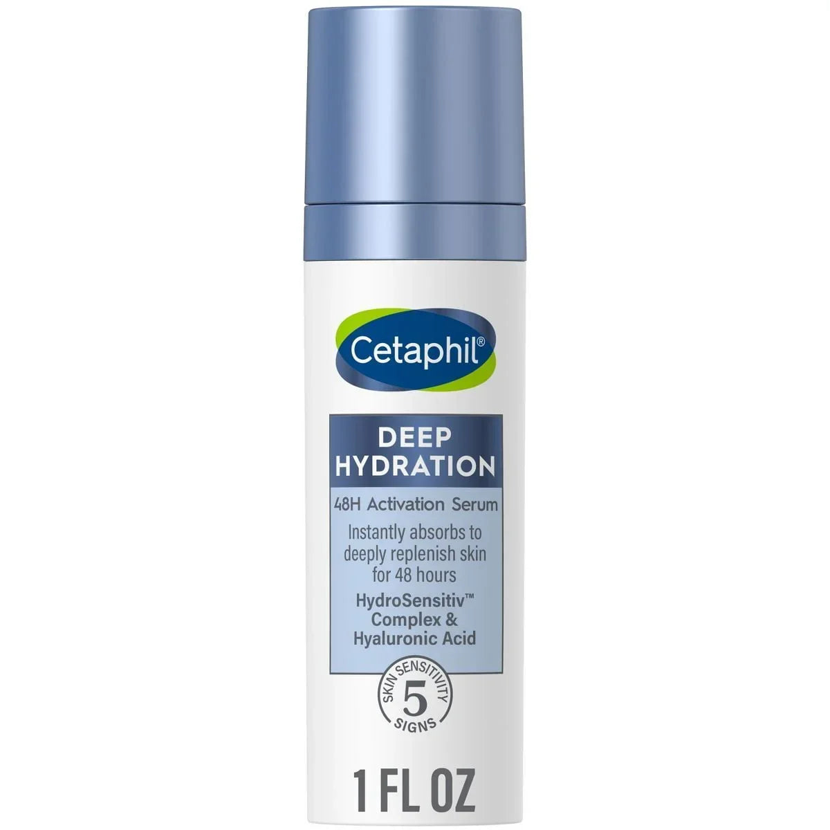 Cetaphil Deep Hydration 48-Hour Serum for Dehydrated Skin, Fragrance-Free, 1 oz - Pack of 2 - Exotic Pro