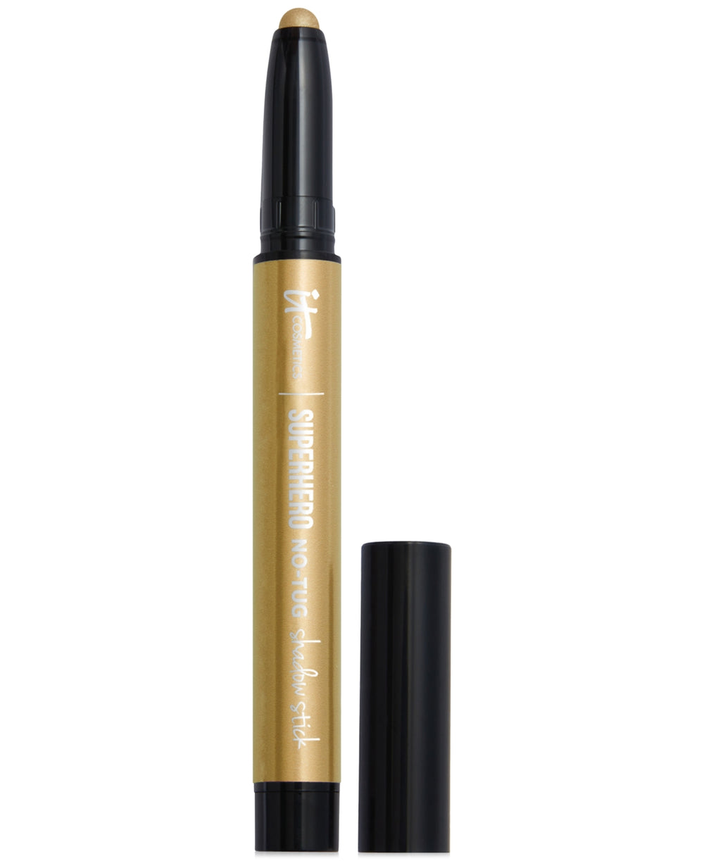 IT Cosmetics Superhero No-Tug Waterproof Eyeshadow Stick – Gallant Gold 0.05 oz
