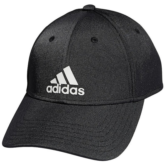 Adidas Kids' Relaxed Adjustable Fit Cap – Black/White (Unisex)