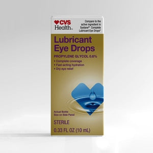 CVS Health Lubricant Eye Drops – Dry Eye Relief, 0.33 fl oz