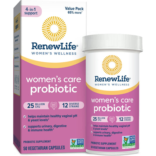 Renew Life Women's Wellness Probiotic - 50 Capsules (Value Pack)