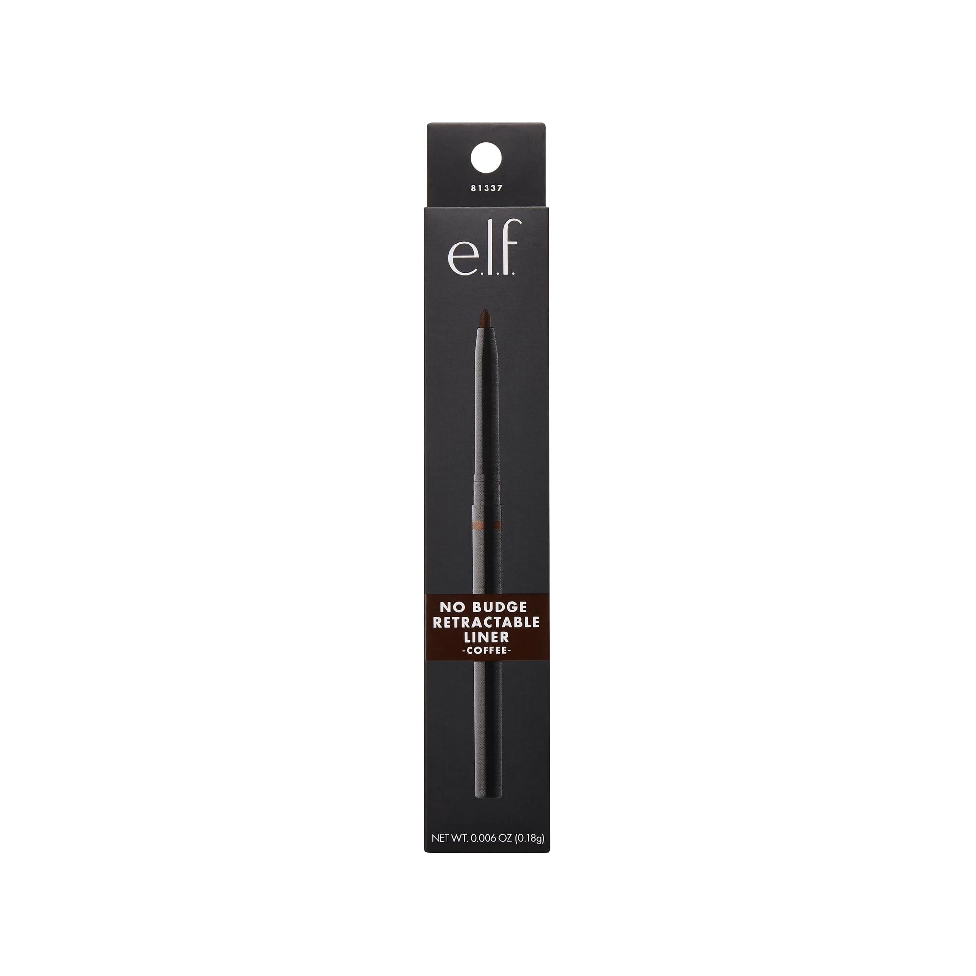 e.l.f. No Budge Retractable Eyeliner – Coffee Brown (0.006 oz) - Exotic Pro