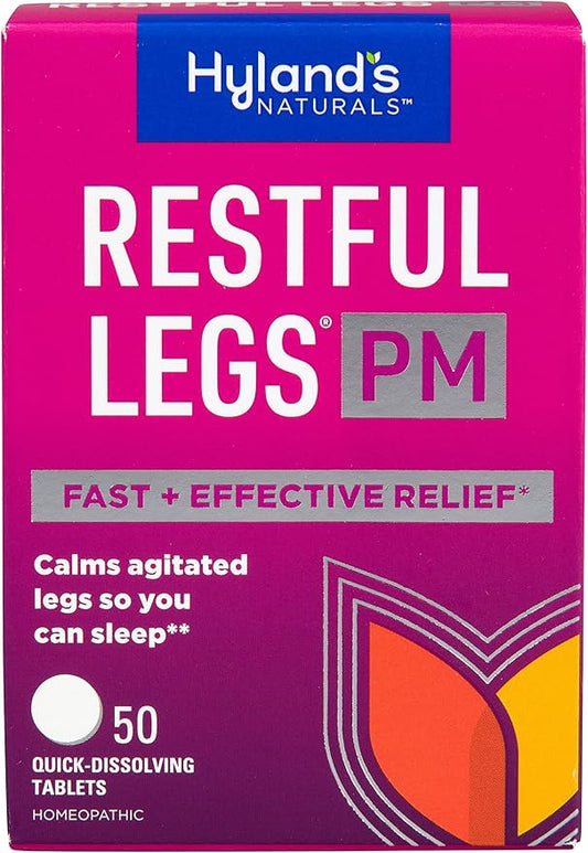 Restful Legs Nighttime PM Tablets by Hyland's - 50 Count