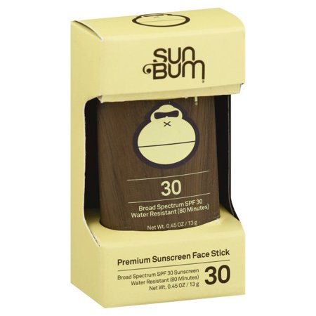 Sun Bum Premium Sunscreen Face Stick – SPF 30, 0.45oz (13g)