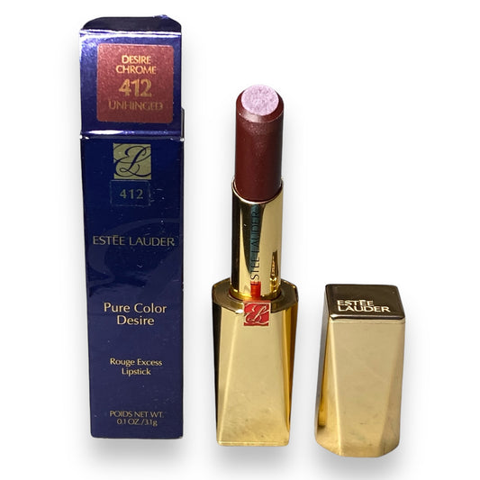 Estee Lauder 0.1 oz Pure Color Desire Rouge Excess Lipstick - No.412 Unhinged - Chrome