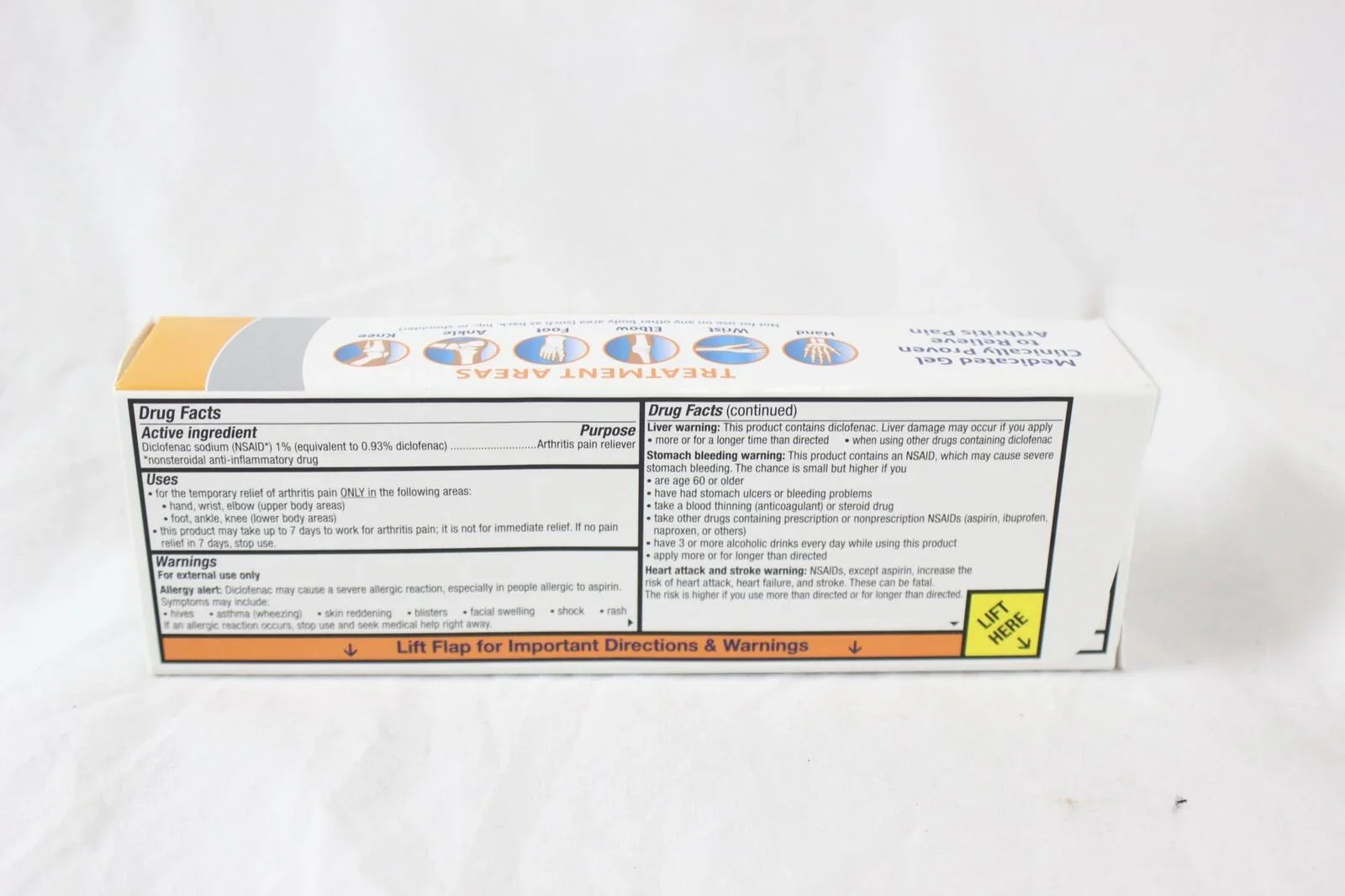 Voltaren Arthritis Pain Relief Gel, Topical NSAID, 1.7 oz (50g) - Exotic Pro