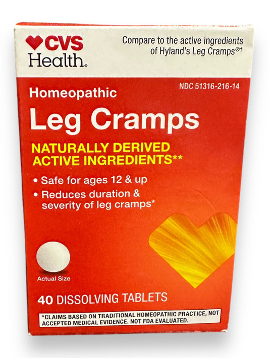 CVS Health Homeopathic Leg Cramp 40 Dissolving Tablet