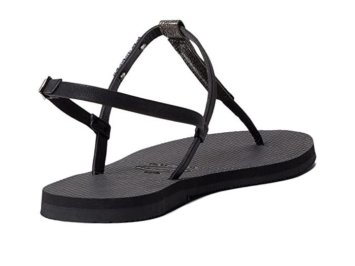 Havaianas Women's You Rio Black Sandals – Size 9.5, Ankle Strap Comfort - Exotic Pro