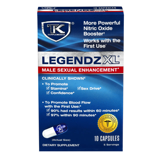 TK Supplements Legendz XL Male Sexual Enhancement - 10 Count