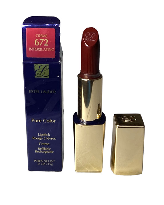 Estee Lauder Pure Color Creme Lipstick #672 Intoxicating Full Size