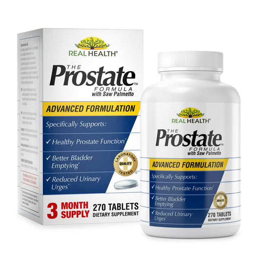 Real Health, The Prostate Formula with Saw Palmetto, 270 Tablets