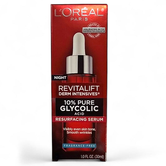 L'Oreal Paris Revitalift Glycolic Acid Face Serum, 1 fl oz