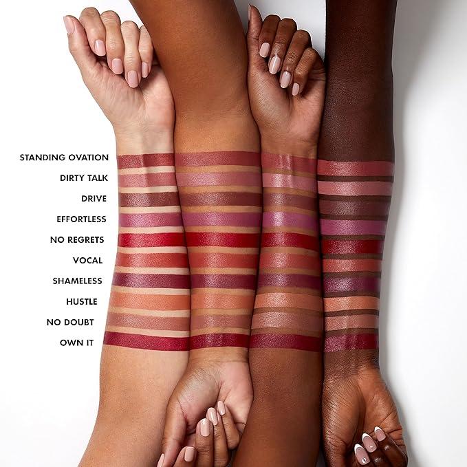 e.l.f. O Face Satin Lipstick - No Regrets 0.13oz - Exotic Pro