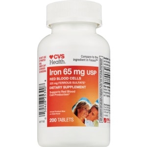 CVS Health Iron Tablets, 200 Ct