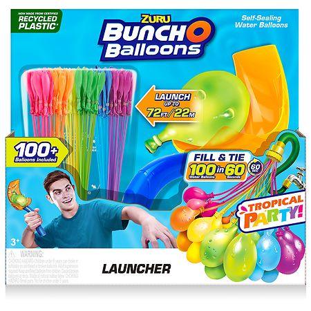 Bunch O Balloons Tropical Party Set – 100+ Balloons & 1 Launcher by ZURU - Exotic Pro