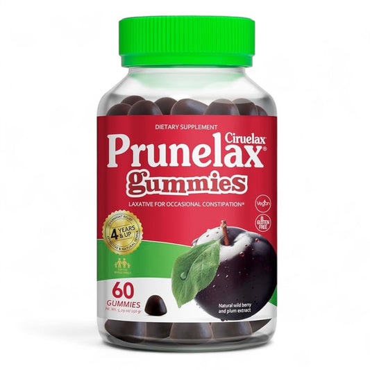 Prunelax Ciruelax Regular Strength Laxative Gummies - 60 Count