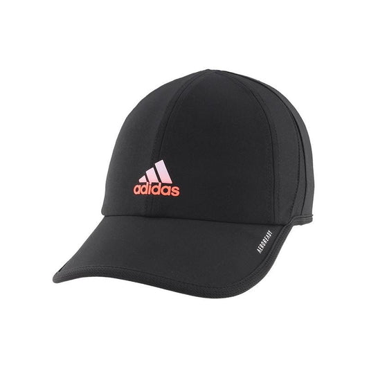 Adidas Women's Superlite Performance Hat – Black/Coral/Purple (One Size)