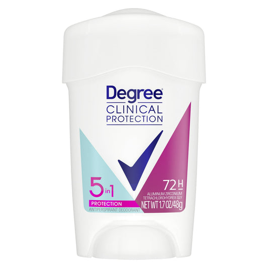 Degree Clinical Protection Women's Antiperspirant Deodorant, 1.7 oz