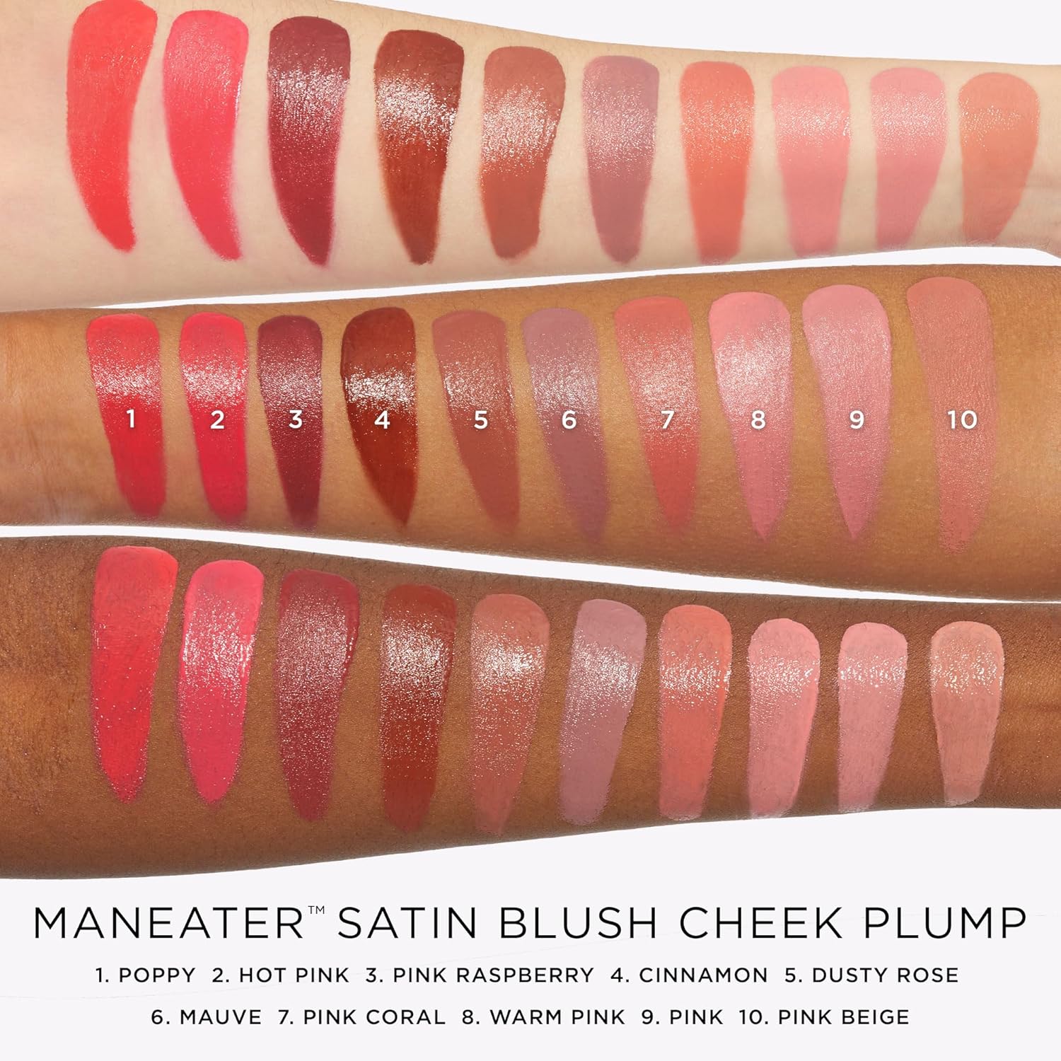 Tarte Maneater Satin Liquid Blush Cheek Plump – Mauve 0.27 oz