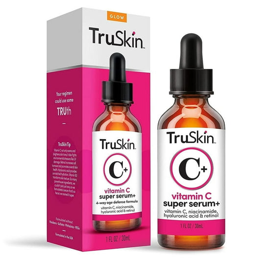 TruSkin C+ Vitamin C Super Serum+ 4-Way Age Defense Formula, 1 fl oz