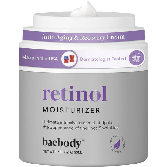 Baebody Retinol Face Moisturizer for Women and Men 1.7 oz