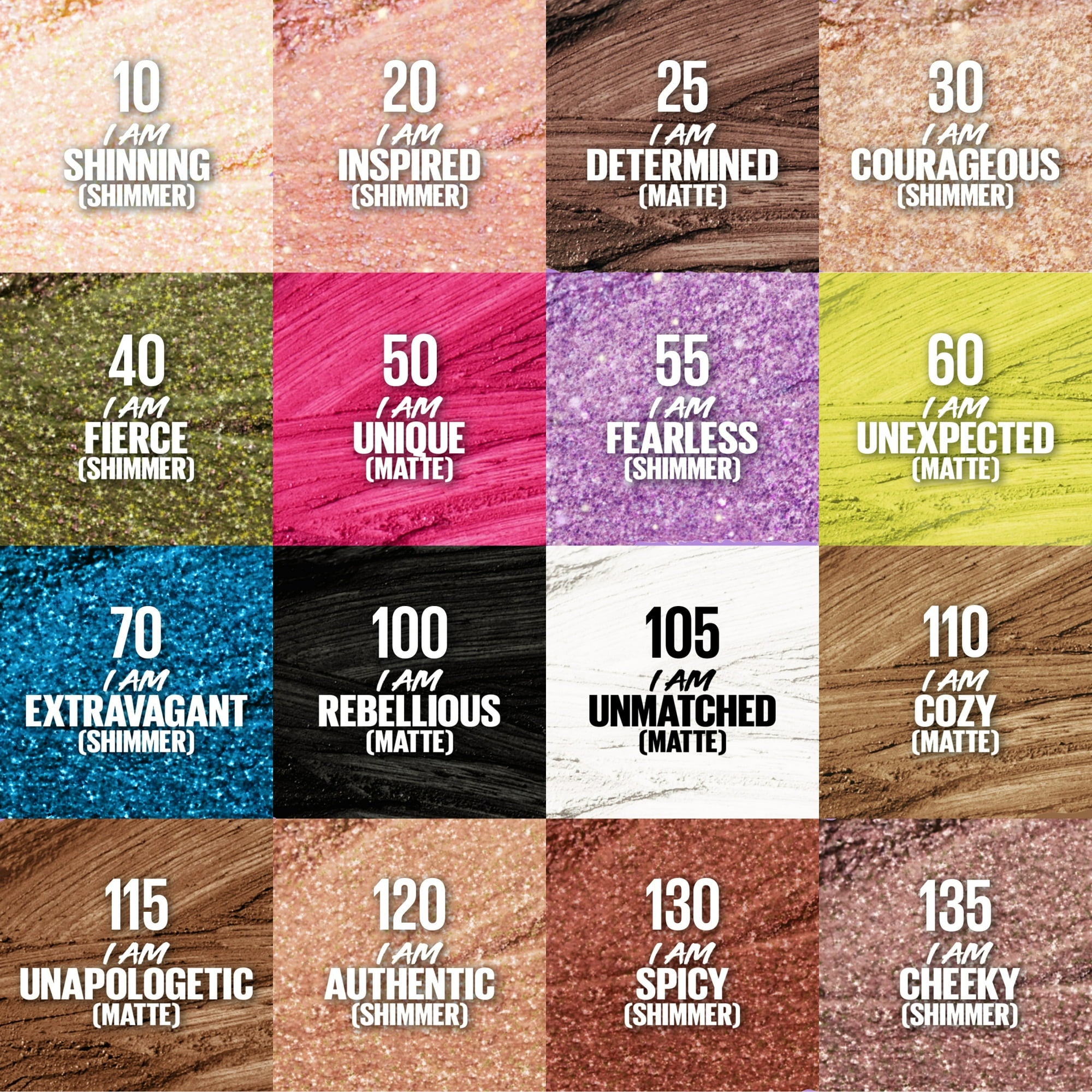 Maybelline Color Tattoo Eye Shadow Stick - I Am Cheeky, Longwear 0.05 oz - Exotic Pro