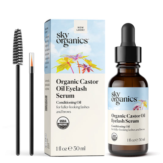 Sky Organics Organic Castor Oil Eyelash Serum - 1 Fl Oz