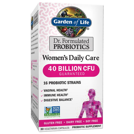 Garden of Life Dr. Formulated Women’s Probiotics 40 Billion CFU, 30 Ct