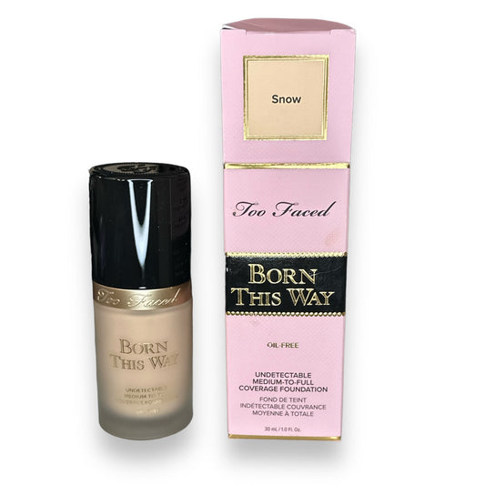 Too Faced Born This Way Undetectable Foundation - Snow 1.0 oz