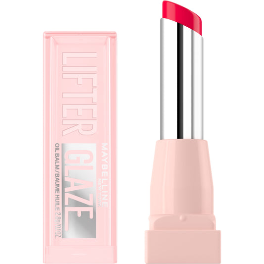 Maybelline Lifter Glaze Oil Balm - Cherry Swirl004 Hydrating Lip Treatment 0.1 oz - Exotic Pro