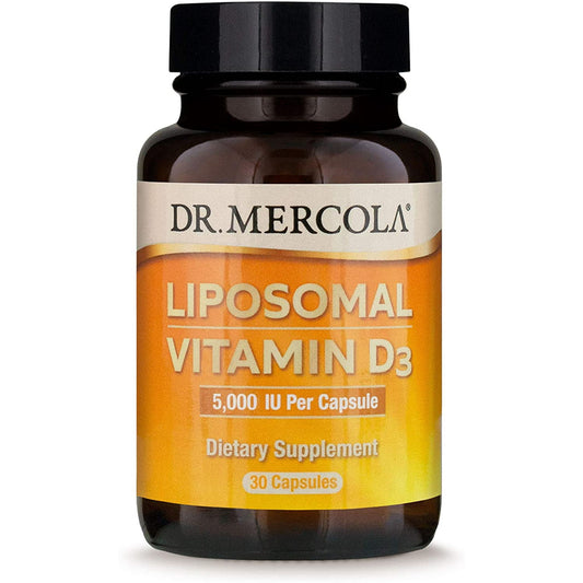 Dr. Mercola Liposomal Vitamin D3 – 5,000 IU, 30 Capsules