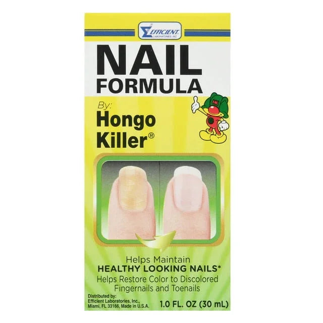3 X Hongo Killer Antifungal Liquid – Nail Color Restoration Treatment 1 fl oz - Exotic Pro