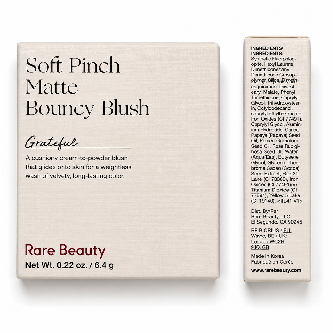 Rare Beauty Soft Pinch Matte Bouncy Blush – Grateful 0.22 oz