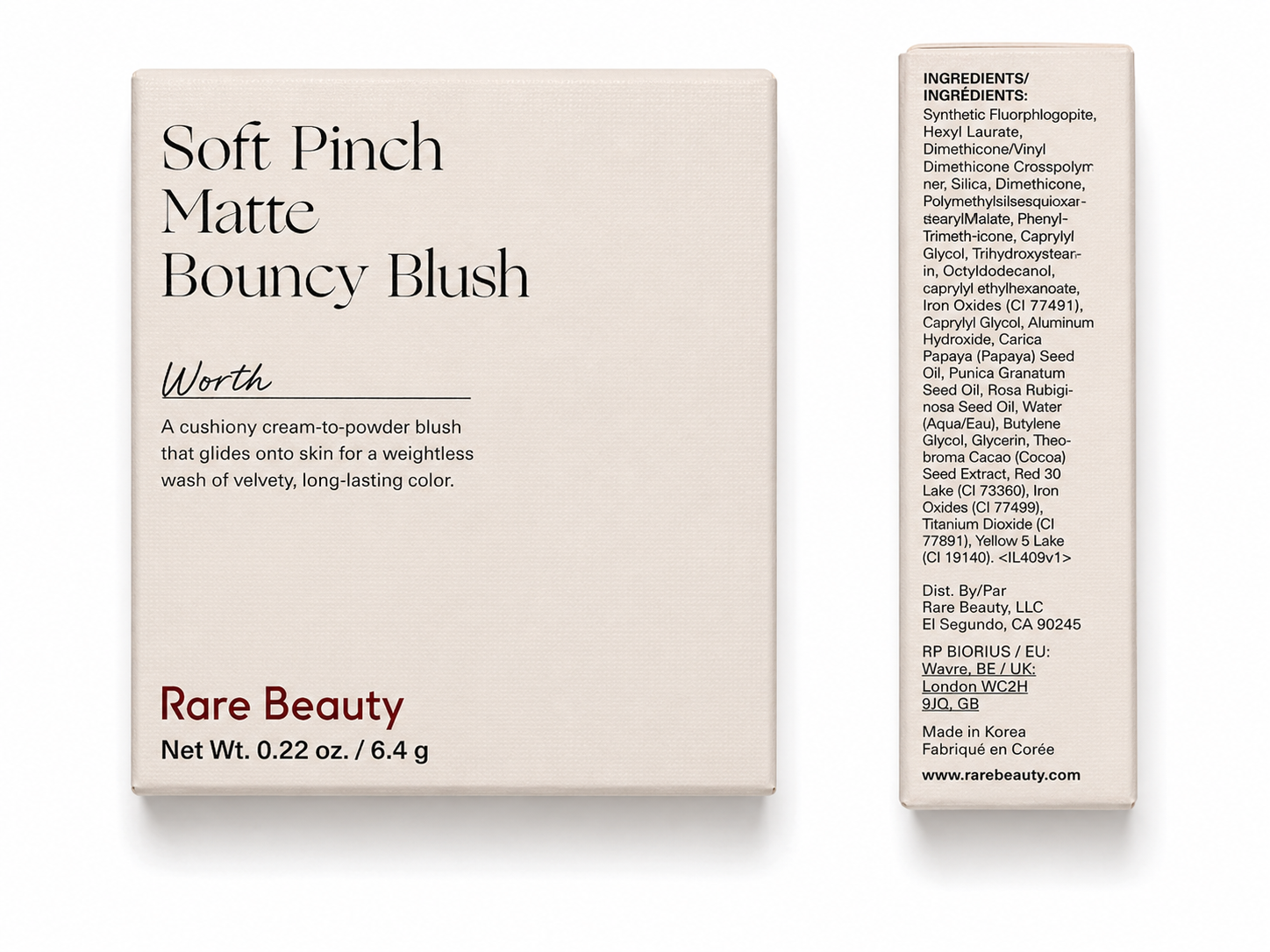 Rare Beauty Soft Pinch Matte Bouncy Blush – Worth 0.22 oz