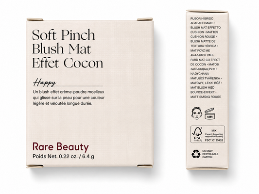 Rare Beauty Soft Pinch Matte Bouncy Blush – Happy 0.22 oz