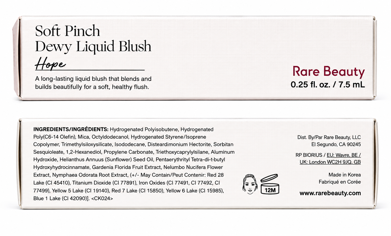Rare Beauty Soft Pinch Liquid Blush – Hope 0.25 oz