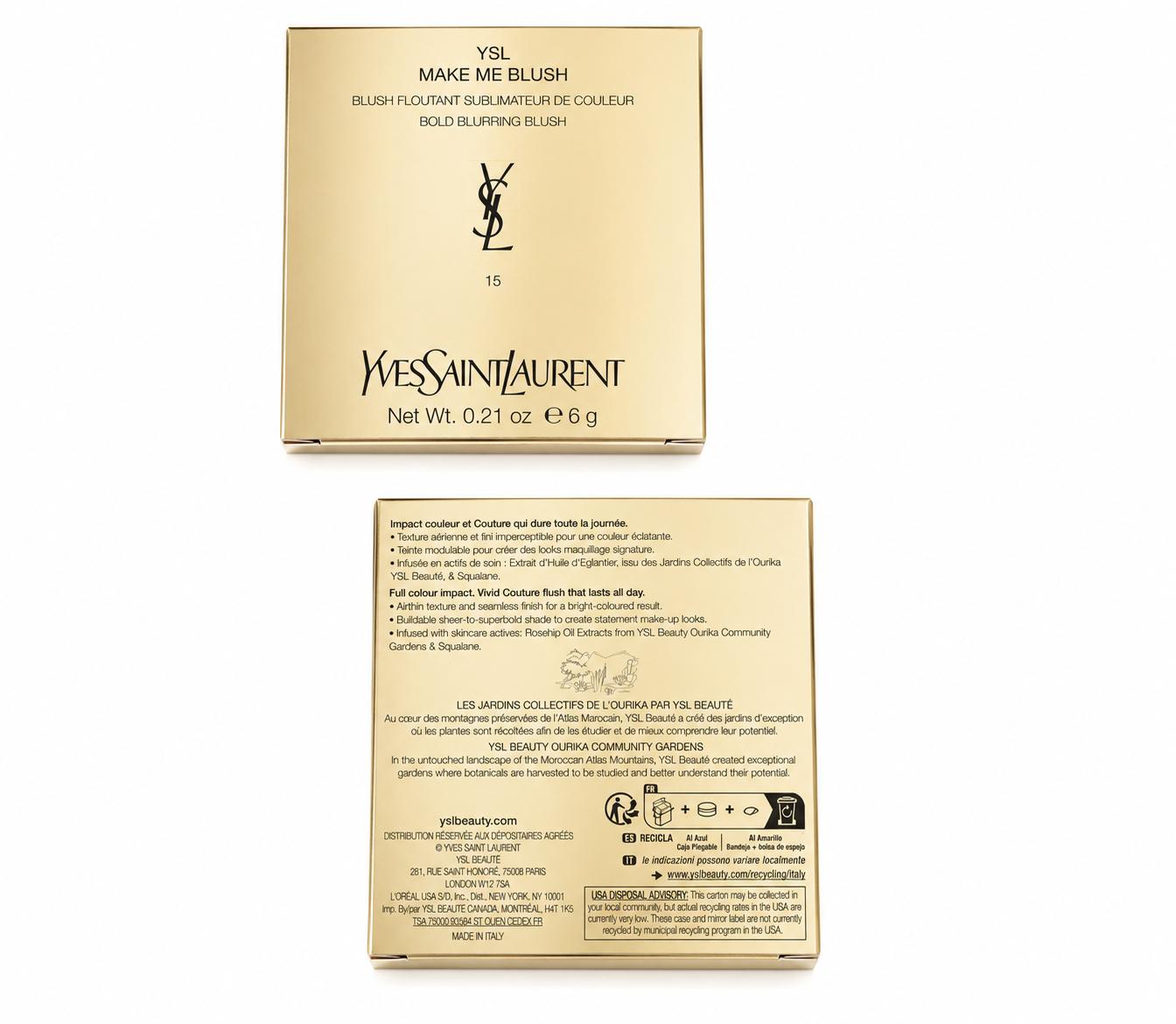 YSL Make Me Blush Bold Blurring Blush – 15 Chili Crush 5g