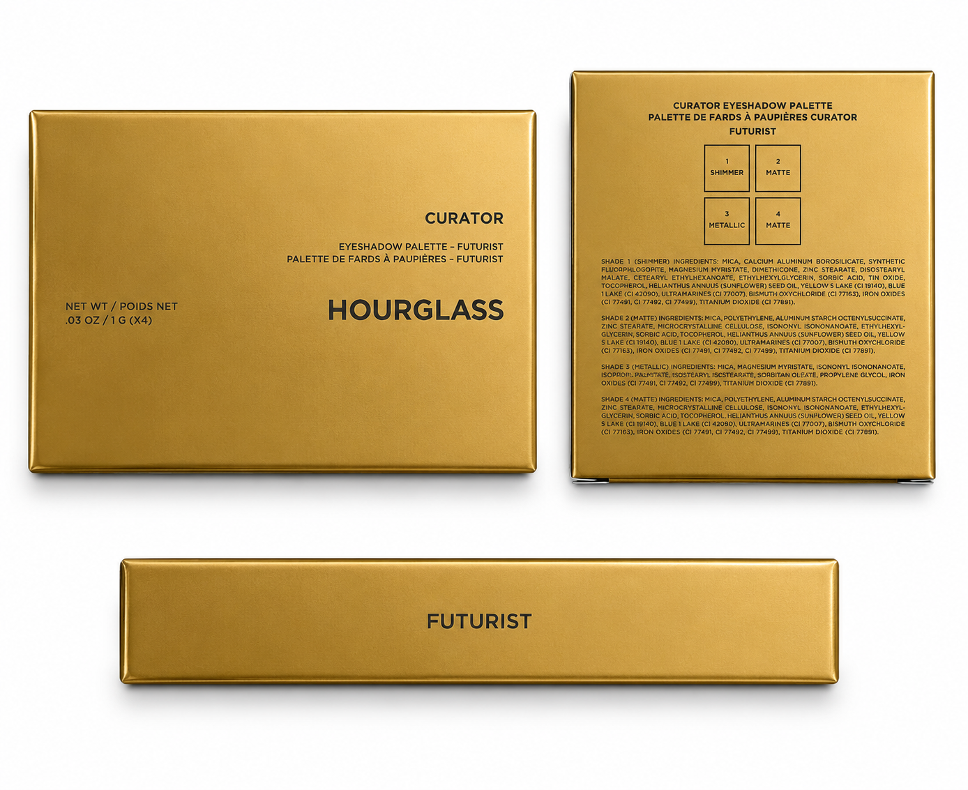 Hourglass Curator Eyeshadow Palette – Futurist