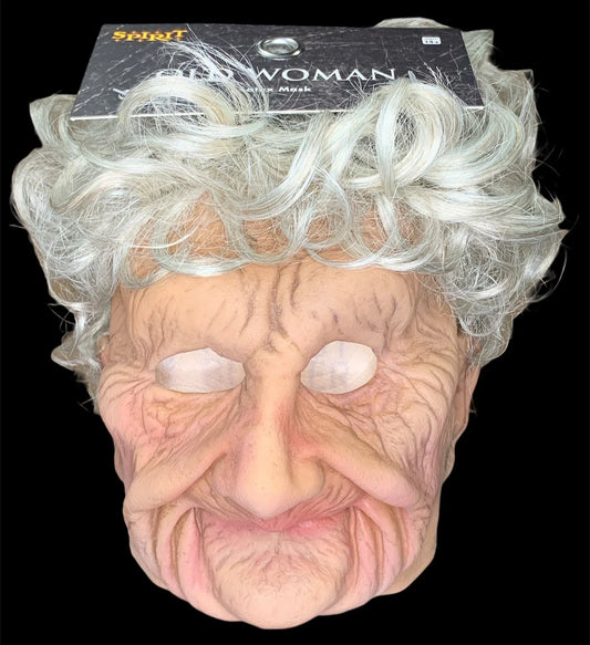 Old Woman Halloween Mask | Spirit - Exotic Pro