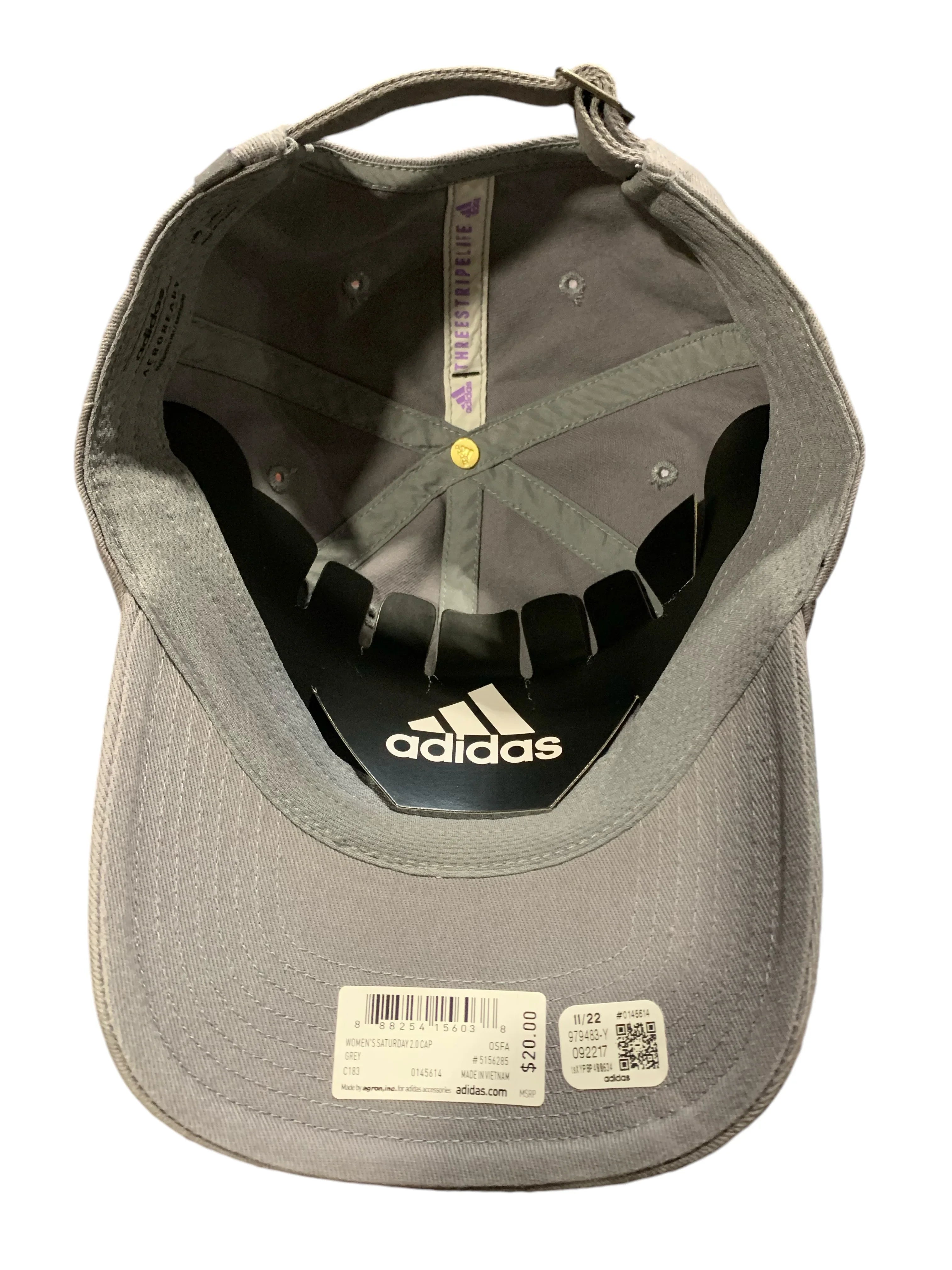 Adidas Women's Fit Saturday 2.0 Cap - Grey - Exotic Pro