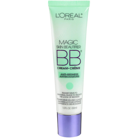 L’Oreal Paris Magic Anti-Redness BB Cream – Color Correcting, 1 fl oz - Exotic Pro