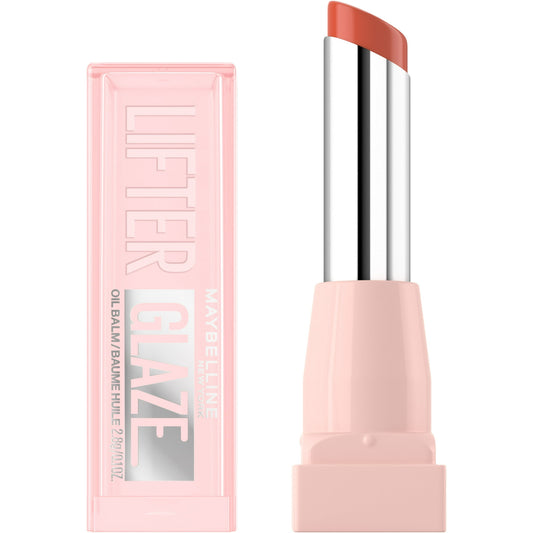 Maybelline Lifter Glaze Oil Balm - Caramel Glow006 Hydrating Lip Treatment 0.1 oz - Exotic Pro